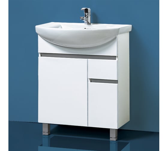 Изображение товара Тумба для ванной Акваль Афина 70 см АФИНА.71.00.01.L