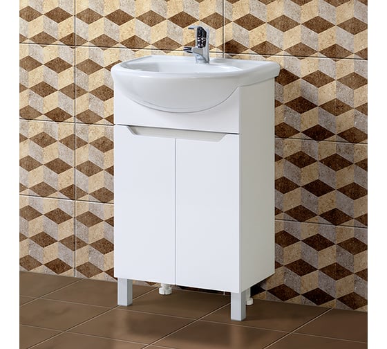 Изображение товара Тумба для ванной Акваль Верна 55 см АВ.55.00.00.N