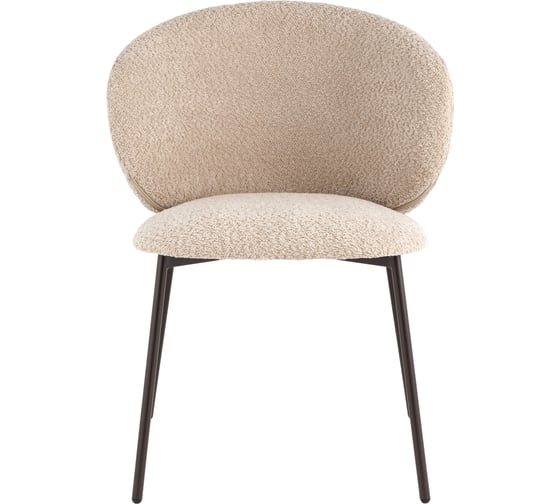 Изображение товара Стул для кухни Стул Груп обеденный Блейз, букле капучино, каркас серо-коричневый LV-109-S112-8019