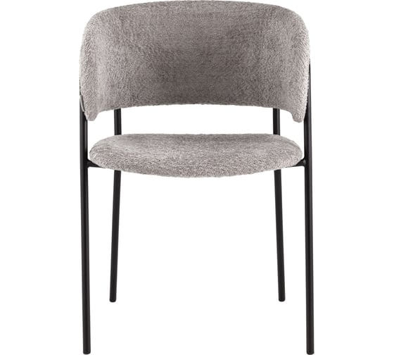 Изображение товара Стул для кухни Стул Груп обеденный Нэлли New, букле светло-серый (комплект 2 стула) AV 486-C82-9005 BOX