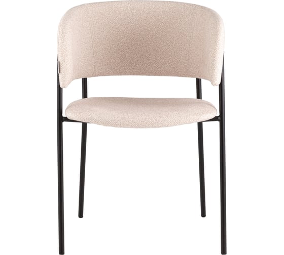 Изображение товара Стул для кухни Стул Груп обеденный Нэлли New, буклированный велюр бежевый (комплект 2 стула) AV 486-L13-9005 BOX