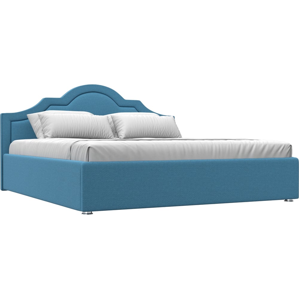 Изображение товара Интерьерная кровать Лига диванов Афина 180 голубой с подъемным механизмом