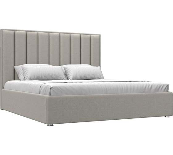 Изображение товара Интерьерная кровать Лига диванов Афродита 180 рогожка Амур бежевый 123055