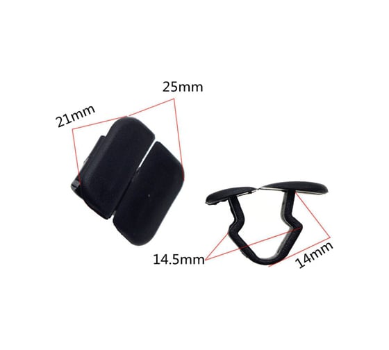 Изображение товара Клипса крепежная Nord-Yada для а/м VAG шумоизоляции, обшивки капота 1H586384901C (10шт в 1уп) 909689