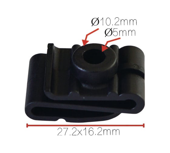 Изображение товара Клипса крепежная Nord-Yada для а/м Hyundai, Kia,Mitsubishi PW831910 брызговиков, защиты (10шт в 1уп) 909694