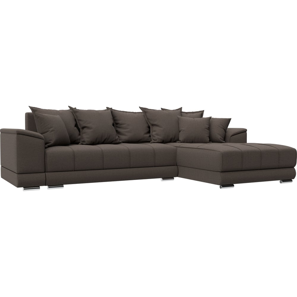 Изображение товара Угловой диван Лига диванов НордСтар с правым углом, кровать, ящик для белья