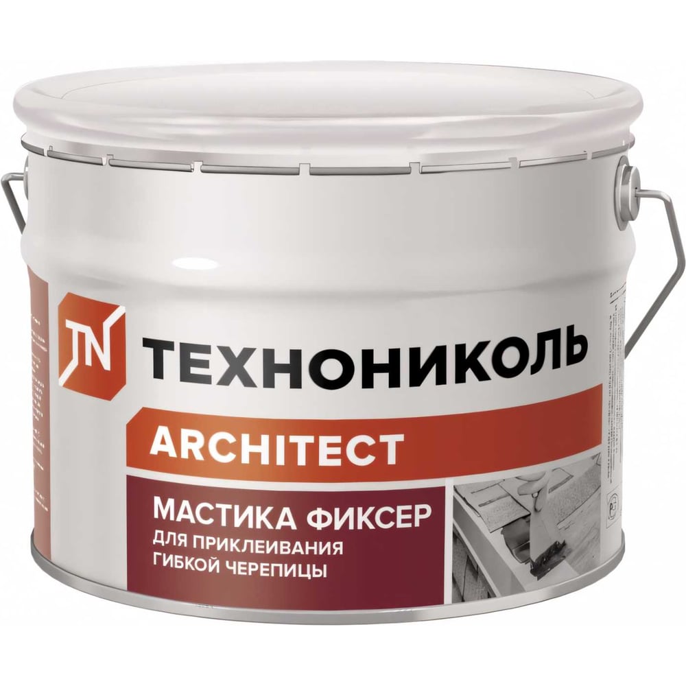 Изображение товара Мастика для гибкой черепицы Технониколь №23 Фиксер 3,6 кг для кровли
