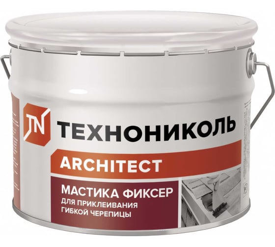 Изображение товара Мастика для гибкой черепицы Технониколь №23 Фиксер (ведро; 3,6 кг) ЦБ769346