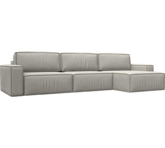 Изображение товара Угловой диван Лига диванов Прага Классик лонг правый угол 125534