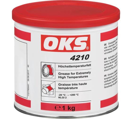 Изображение товара Сверхвысокотемпературная консистентная смазка OKS 4210 Банка, 1кг 292498