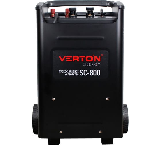 Изображение товара Пуско-зарядное устройство VERTON Energy SC-800 (230/50В/Гц,12/24В,емк20-1300Ач,ток зар/зап100А/800А) 01.12780.17932
