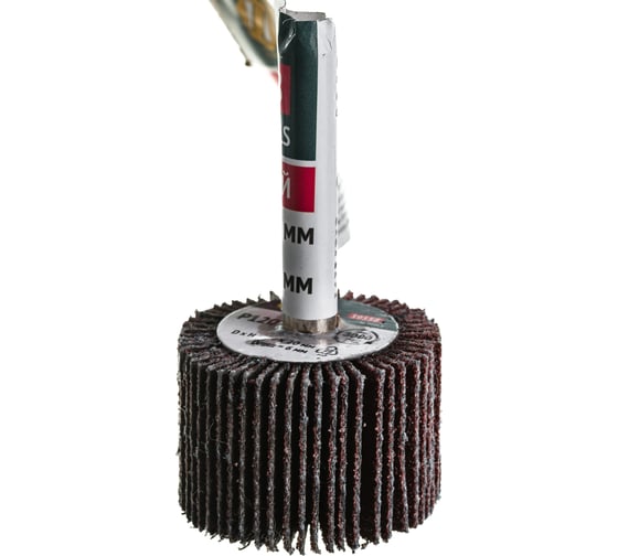 Изображение товара Диск лепестковый радиальный (30х20х6 мм; Р120) для дрели FIT 39558