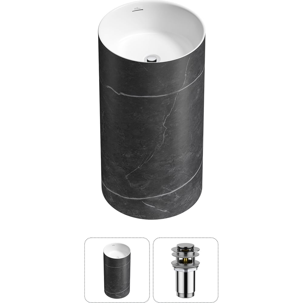 Изображение товара Напольная акриловая раковина Wellsee Chalice Perfection