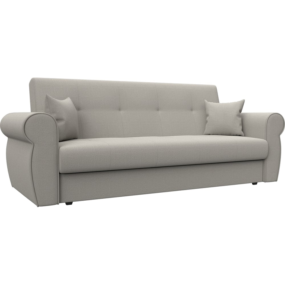 Изображение товара Диван-книжка Лига диванов Лига-019 бежевый классика с ящиком и подушками