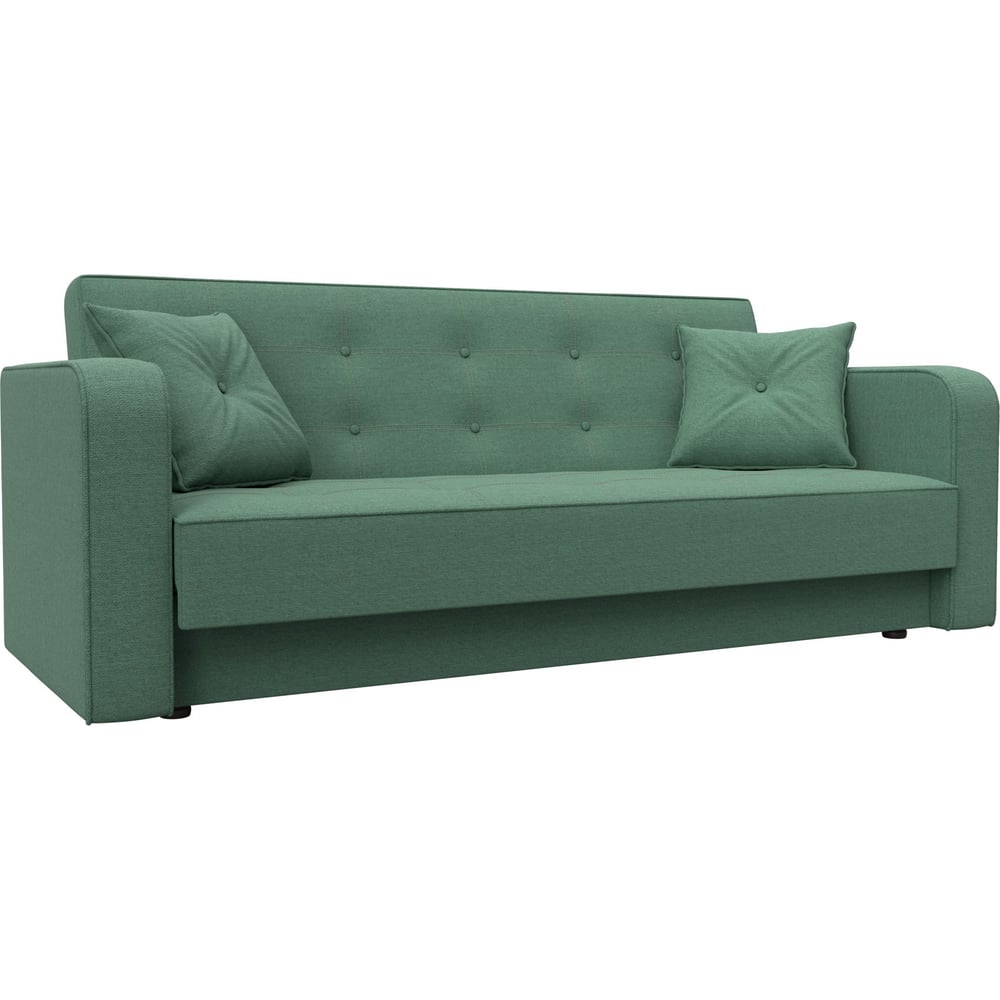 Изображение товара Диван-книжка Лига диванов Тур 125018 зеленый механизм книжка с ящиком