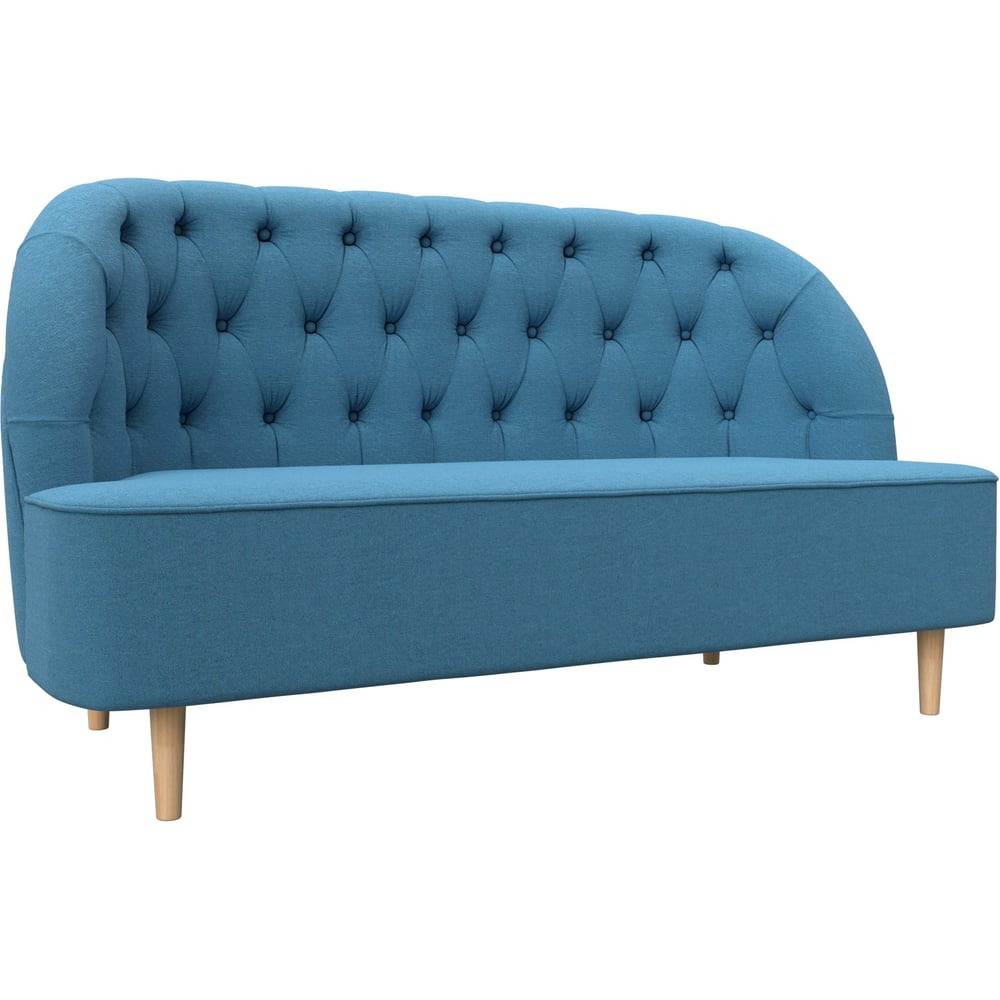 Изображение товара Кушетка Лига диванов Амиса 126029, стильная классика, голубая обивка