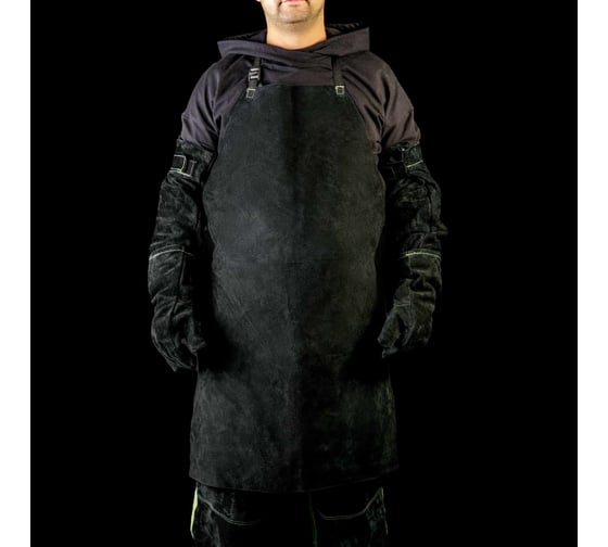 Изображение товара Цельный спилковый фартук без швов КСМ рфсц-01