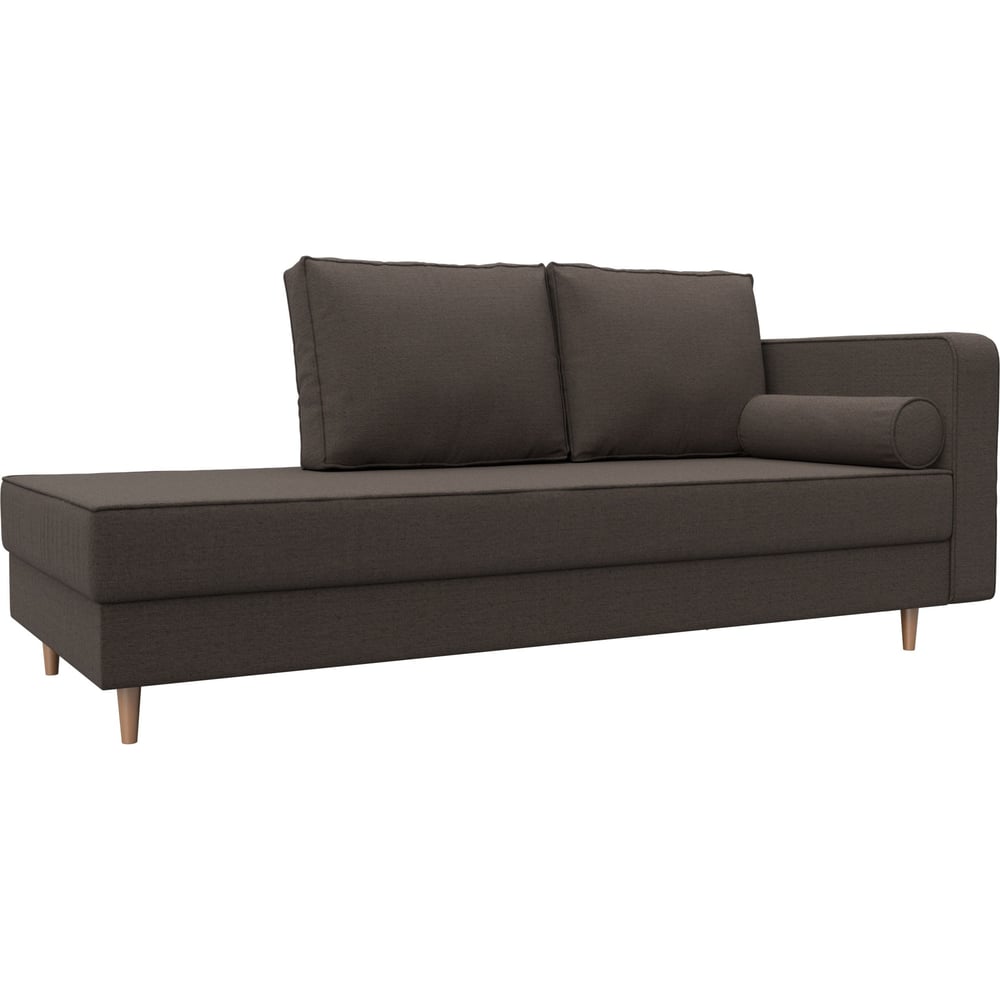 Изображение товара Кушетка Лига диванов Прайм правая с ящиком и декоративными подушками