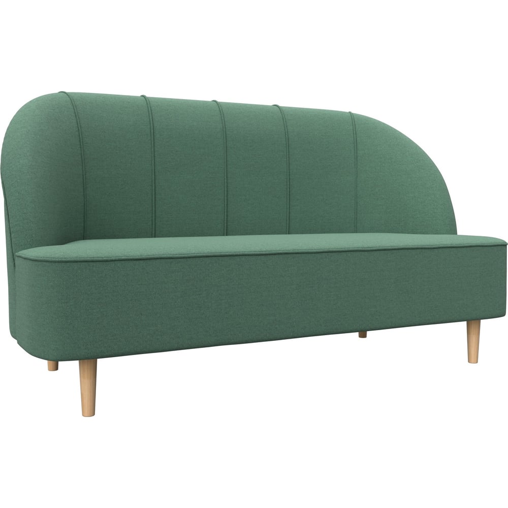 Изображение товара Кушетка Лига диванов Фелини 126032 стиль классика зелёный обивка рогожка