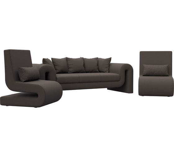 Изображение товара Набор Лига диванов Волна-1 (диван, 2 кресла) 125324