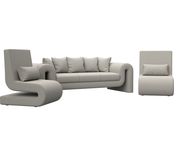 Изображение товара Набор Лига диванов Волна-1 (диван, 2 кресла) 125779