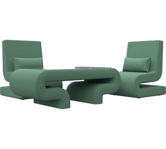 Изображение товара Набор Лига диванов Волна-3 (стол, 2 кресла) 125333