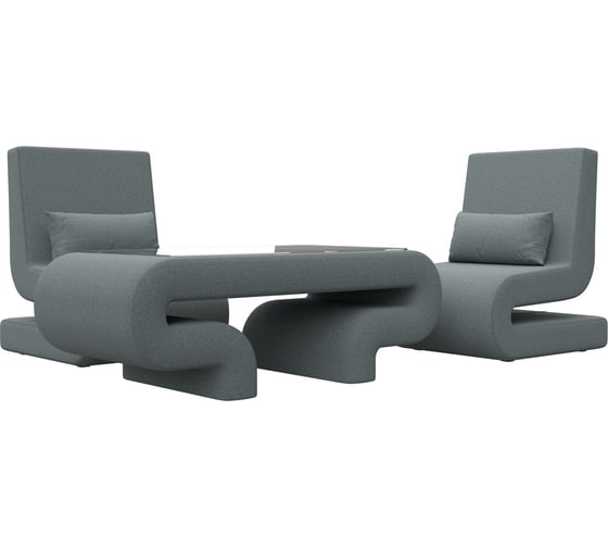 Изображение товара Набор Лига диванов Волна-3 (стол, 2 кресла) 125334