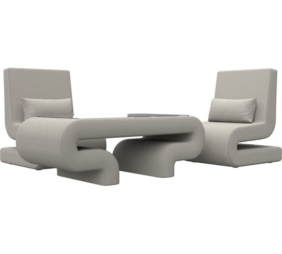 Изображение товара Набор Лига диванов Волна-3 (стол, 2 кресла) 125783