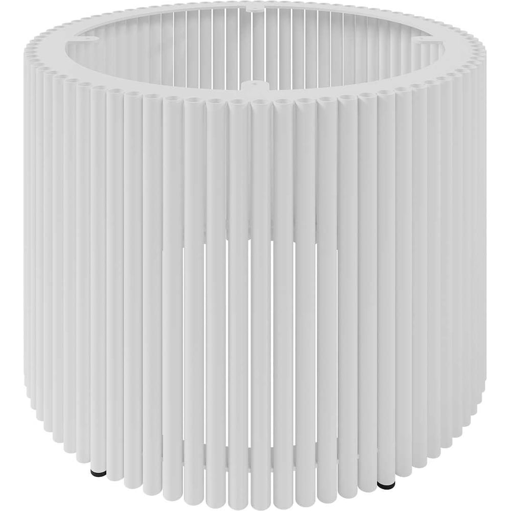 Изображение товара Круглое металлическое подстолье GENGLASS белое TRUBIS M GGTP-03-3-M