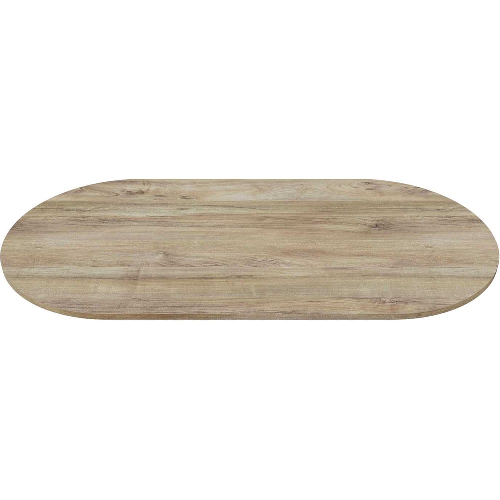 Изображение товара Столешница из ЛДСП 25 мм орех овальная GENGLASS GGTW-01-18090