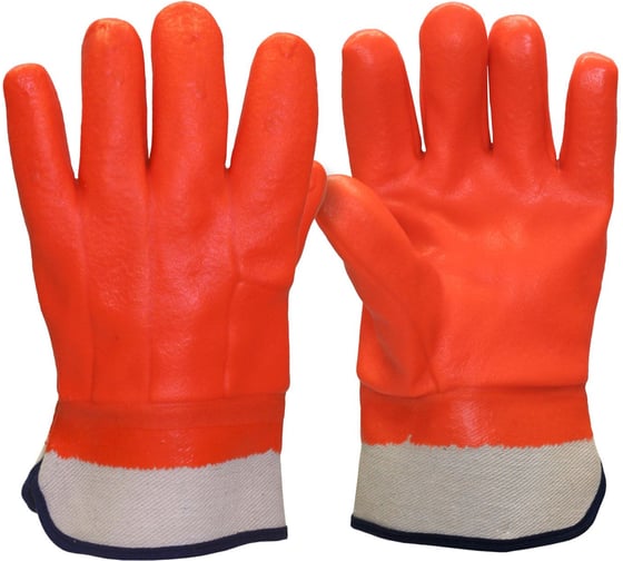Изображение товара Перчатки утепленные Safeprotect ВИНТЕРЛЕ КП (ПВХ, утепл, х/б ткань с начесом) р,10 (XL) 03144XL