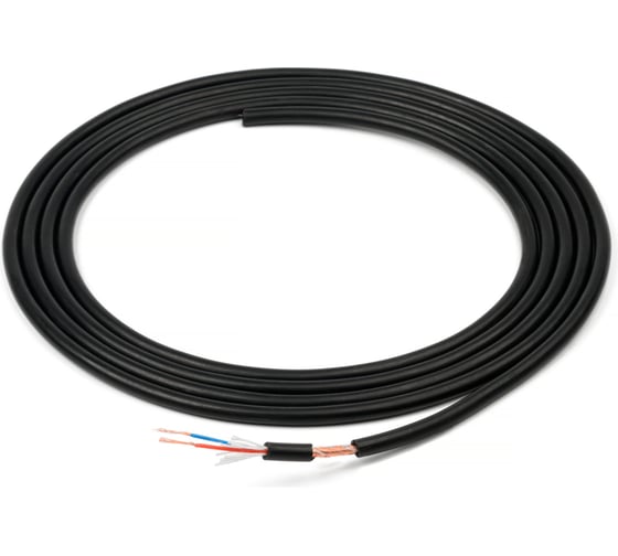 Изображение товара Микрофонный кабель Novacord 2x0.22 мм2, AWG 24, витой экран, диаметр кабелья 6.0 мм, оболочка FRNC-C, 500м MICRO 22 FRNC-С 500