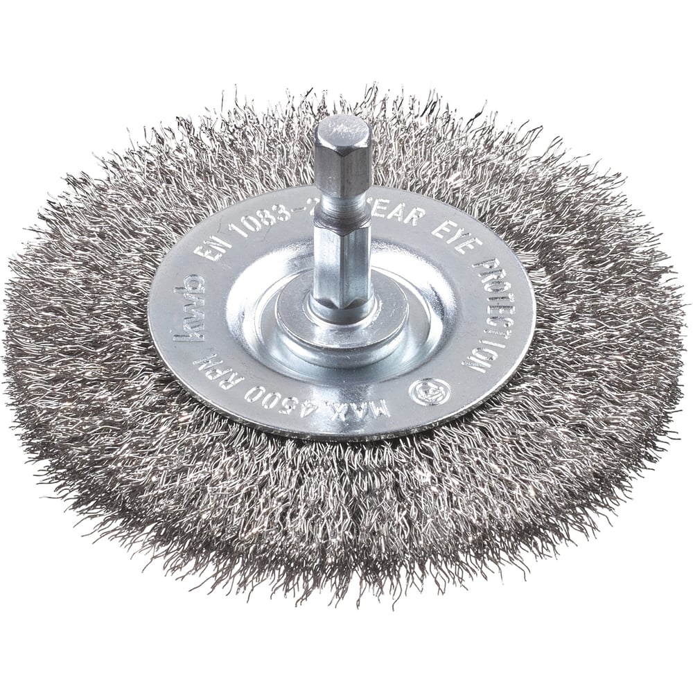 фото Мягкая плоская щетка для дрели kwb