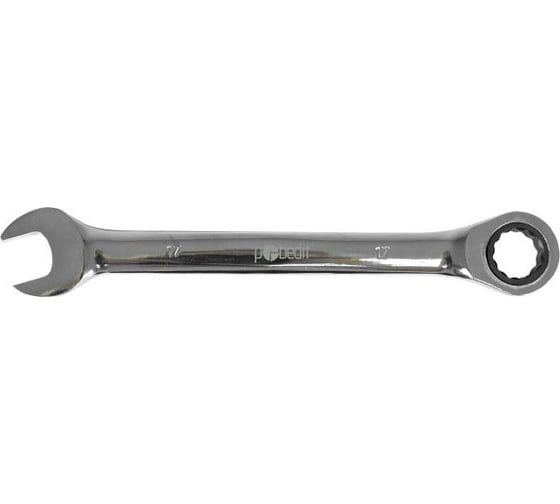 Изображение товара Ключ трещоточный комбинированный Pobedit Cr-V 17 мм 2725622