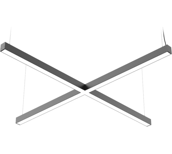 Изображение товара Светильник DIODEX Led, Микко Крос, 80Вт, 5500К, опал, черный 4603789900149