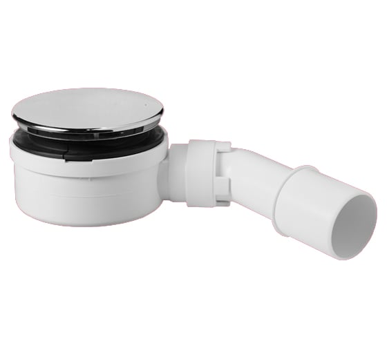 Изображение товара Трап для поддона McAlpine выпуск 110мм, 90/100-1 1/2, h=53мм, с трубкой 40/50 MRS10C