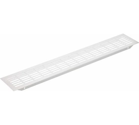 Изображение товара Решетка вентиляционная GTV 480x80MM, цвет инокс ( упаковка 25 шт) KK-W80800-06