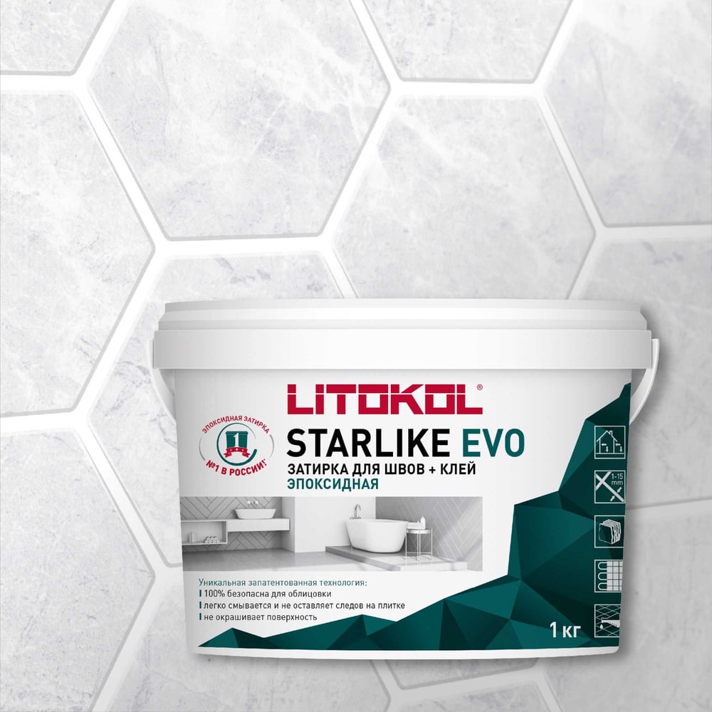 LITOKOL STARLIKE EVO S.100 BIANCO ASSOLUTO