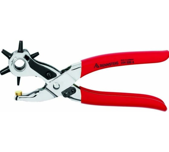 Изображение товара Просечные клещи с револьверной головкой Rennsteig никелированные RE-1042204