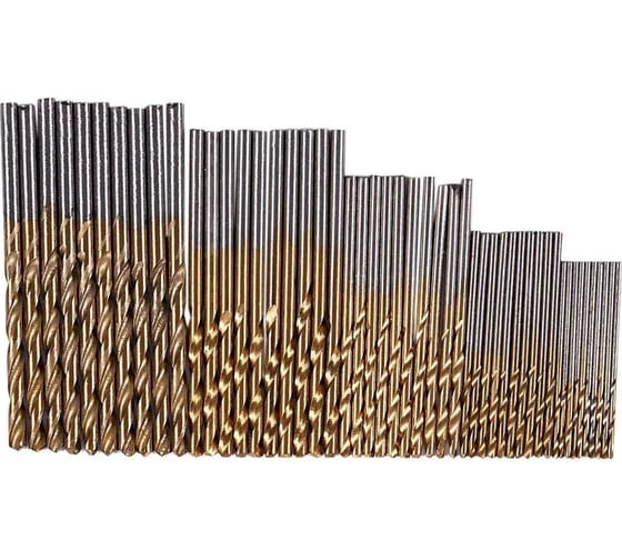 Изображение товара Набор свёрл из кобальтового металла для нержавеющей стали, спиральное сверло M35HSS Co5_, 50шт, Vitatools nabor-sverl-iz-kobaltovogo-metalla-50sht