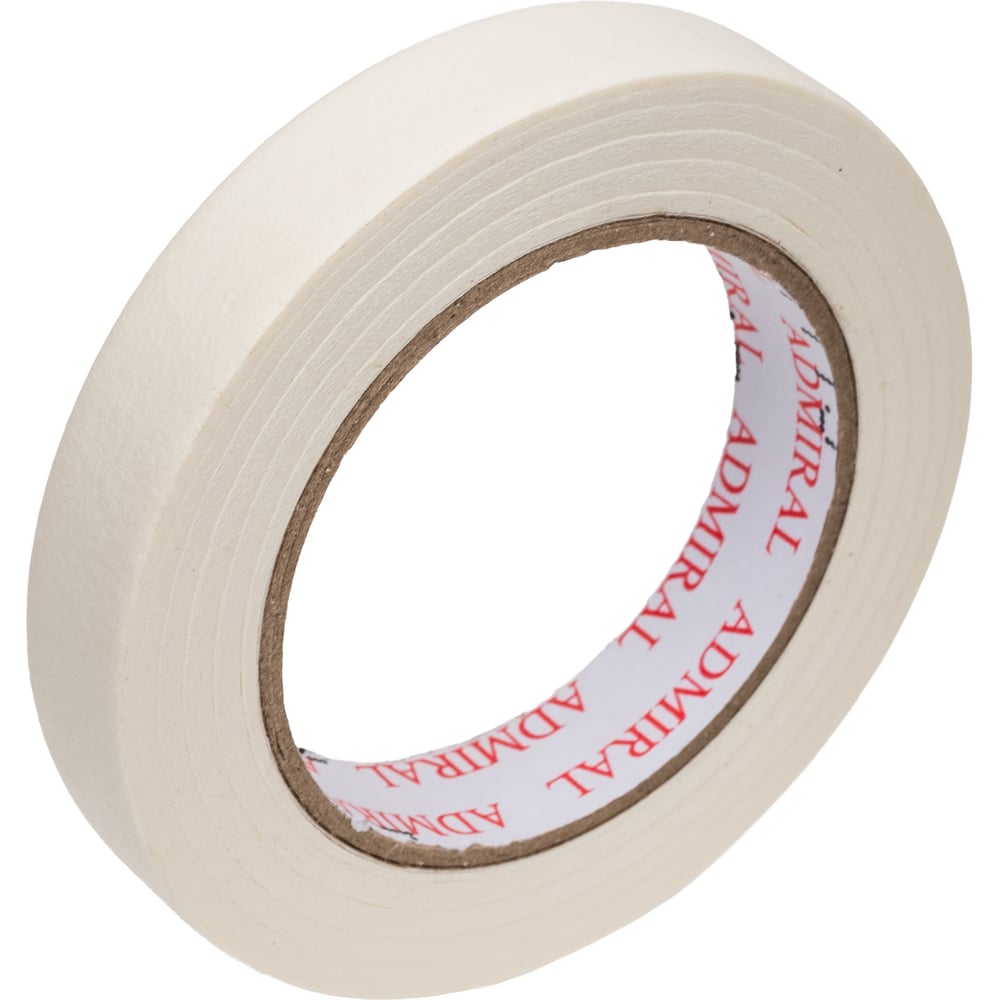 Изображение товара Малярная лента ADMIRAL STARS 20 мм x 45 м белая для ремонта и отделки