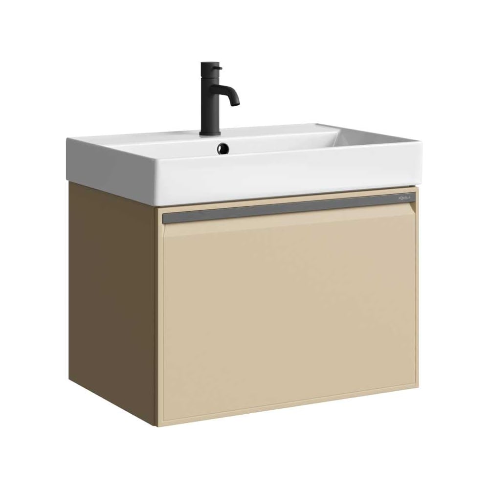 Изображение товара Подвесная тумба AQWELLA Pure 66 см, бежевый