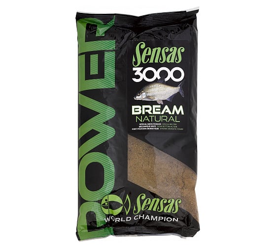 Изображение товара Прикормка Sensas 3000 POWER ROACH Natural 1кг SE-45659