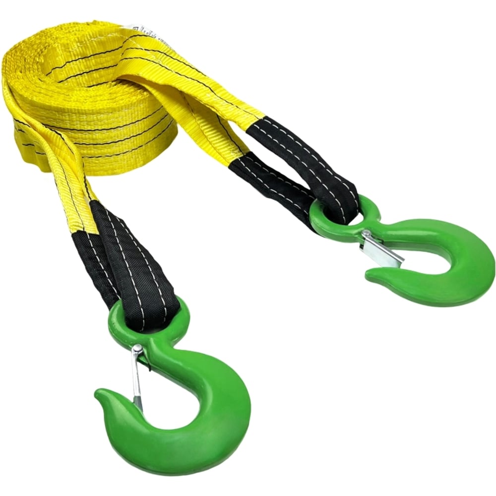 Изображение товара Трос буксировочный HITCH REGULAR 16 т (4 м, 90 мм) с крюками