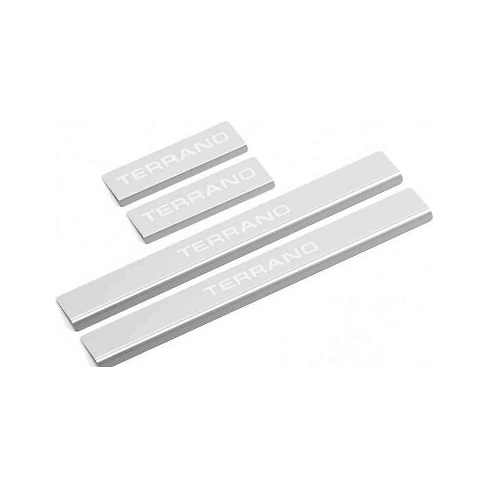 Изображение товара Накладки порогов AutoMax для Nissan Terrano 2014 AMNITER01 4 шт