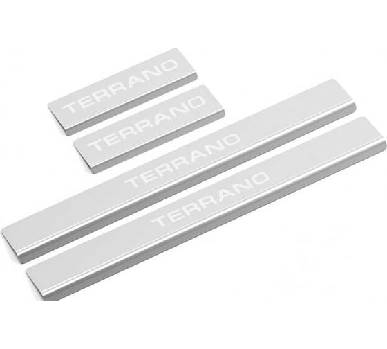 Изображение товара Накладки порогов AutoMax 4 шт, Nissan Terrano 2014- AMNITER01