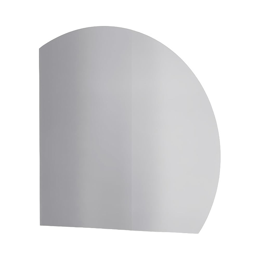 Изображение товара Зеркало Jorno Solis new 106 полукруг с часами и подсветкой