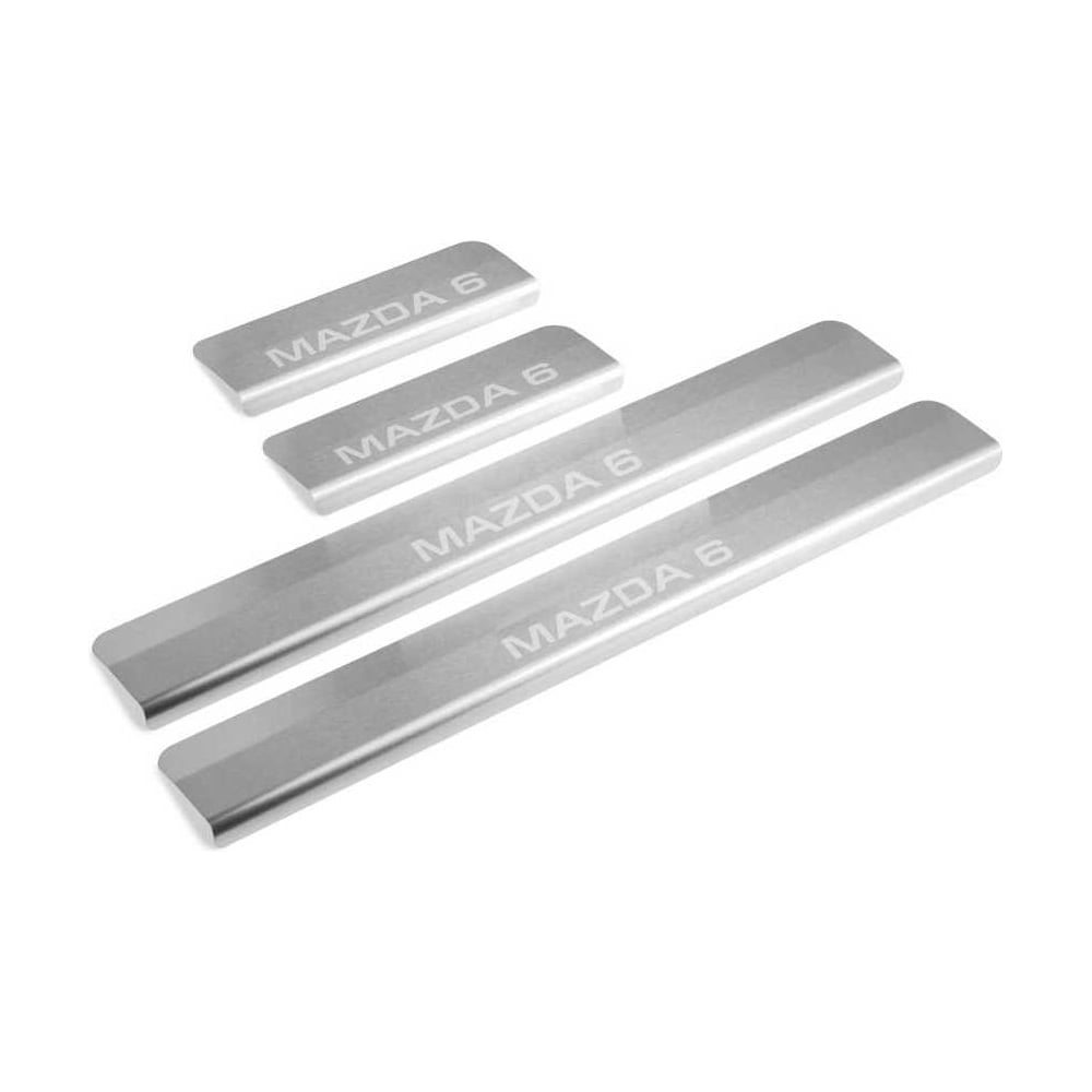 Изображение товара Накладки порогов AutoMax для Mazda 6 2012-2022 4 шт AMMA601