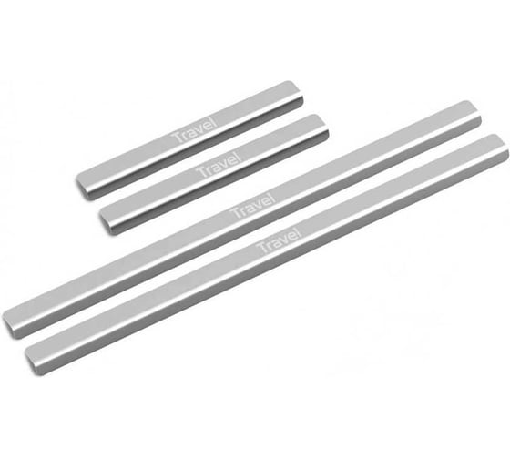 Изображение товара Накладки порогов AutoMax 4 шт, Lada Niva Travel 2021- AMLATRA01