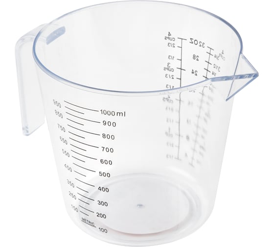 Изображение товара Мерный стакан S-Chief 13x17.5 см, 1000 мл, 1 шт, SHF-0347 724882